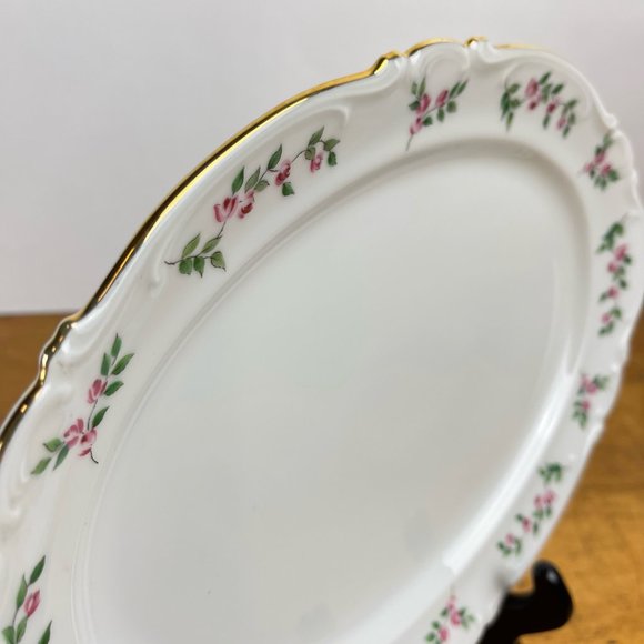 Crown Bavaria Juliette Oval Serving Platter 13" Floral Made in Germany - Picture 4 of 8